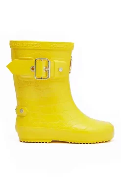 Holland Cooper Little Wellie - Toddler Quack Yellow New