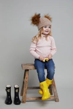 Holland Cooper Little Wellie - Toddler Quack Yellow New