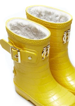 Holland Cooper Little Wellie - Toddler Quack Yellow New
