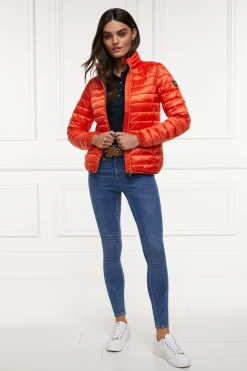 Holland Cooper Long Sleeve Crest Polo New