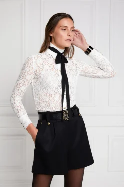 Holland Cooper Luxe Tailored Short Black Barathea Clearance