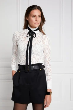 Holland Cooper Luxe Tailored Short Black Barathea Clearance