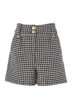 Holland Cooper Luxe Tailored Short Houndstooth Best