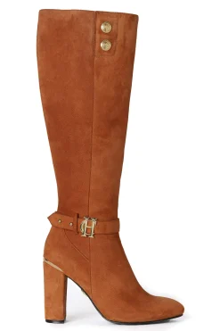 Holland Cooper Marlborough Knee Boot Tan Hot