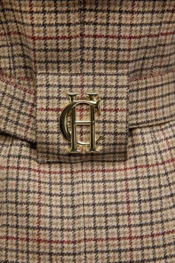 Holland Cooper Marlborough Trench Coat Charlton Tweed Discount