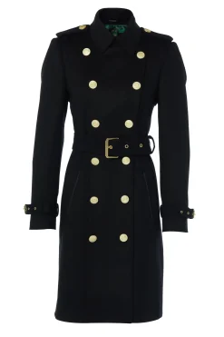 Holland Cooper Marlborough Trench Coat Soft Black Online