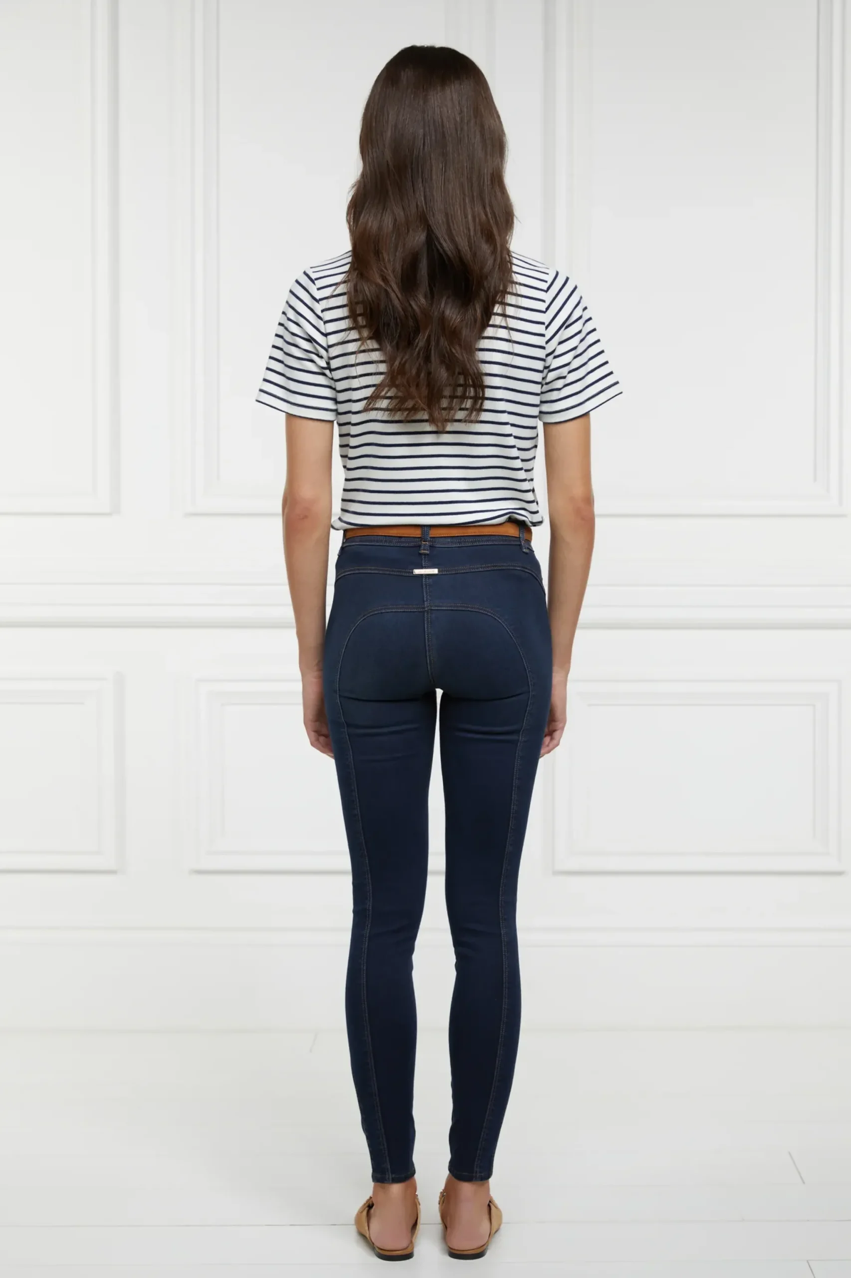 Holland Cooper Mid-Rise Jodhpur Jean Deep Indigo Clearance