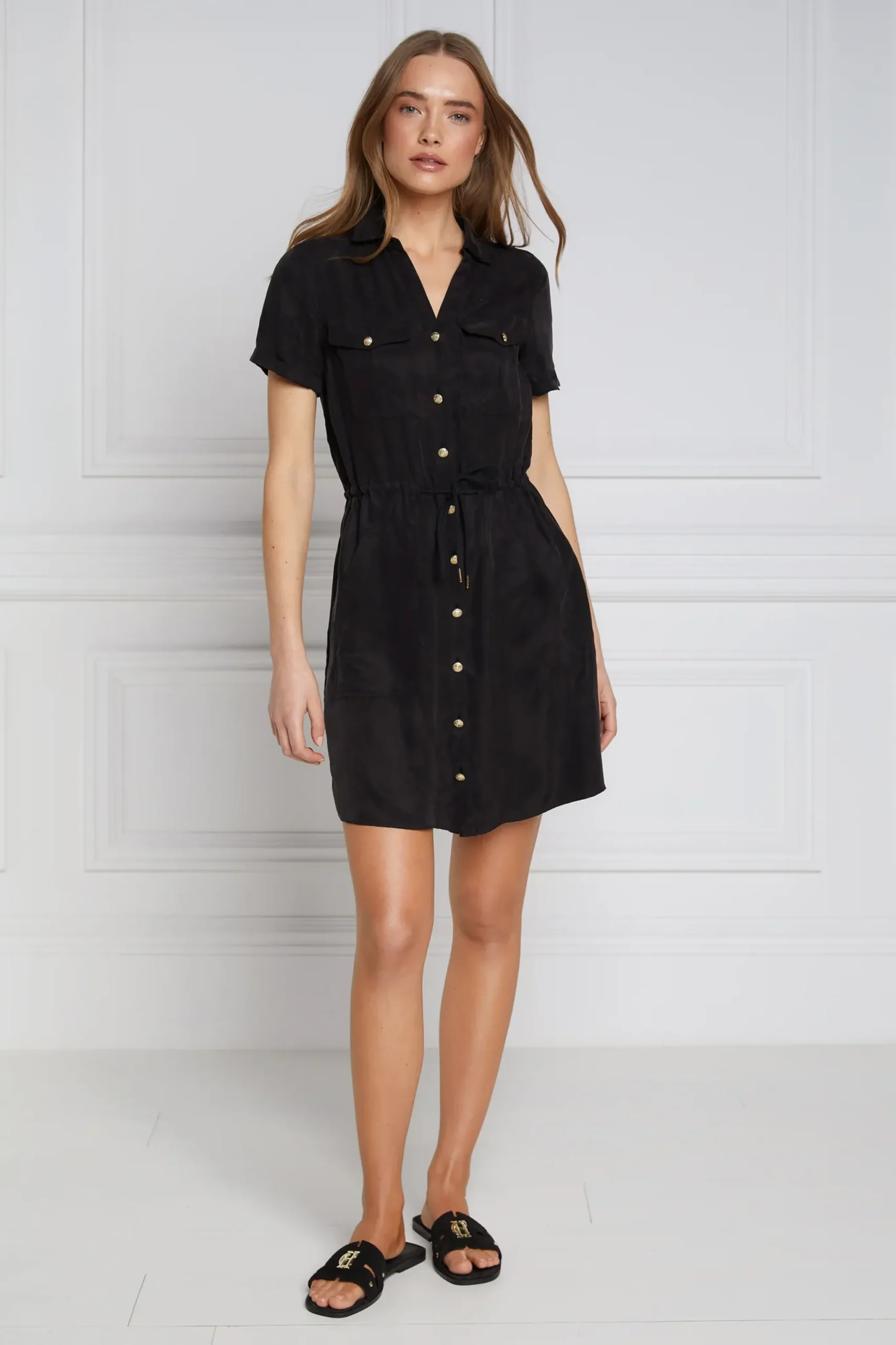 Holland Cooper Military Shirt Dress Outlet