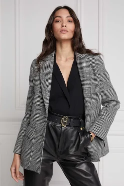 Holland Cooper Paddington Blazer Prince of Wales Mono Online