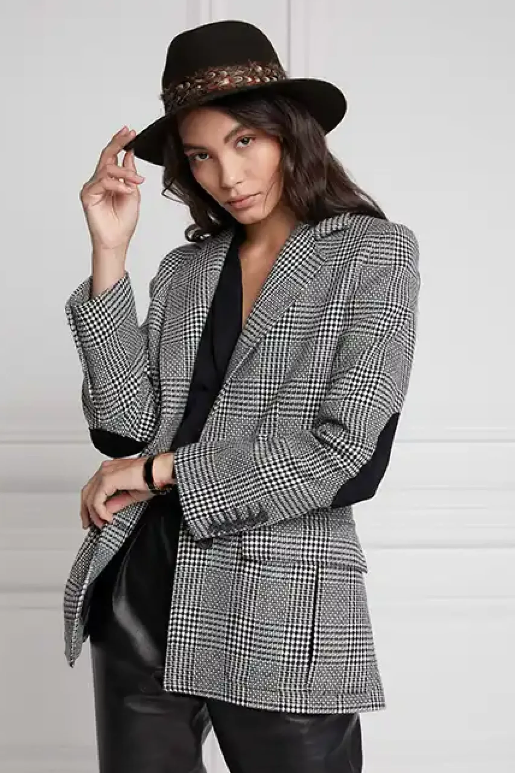 Holland Cooper Paddington Blazer Prince of Wales Mono Online