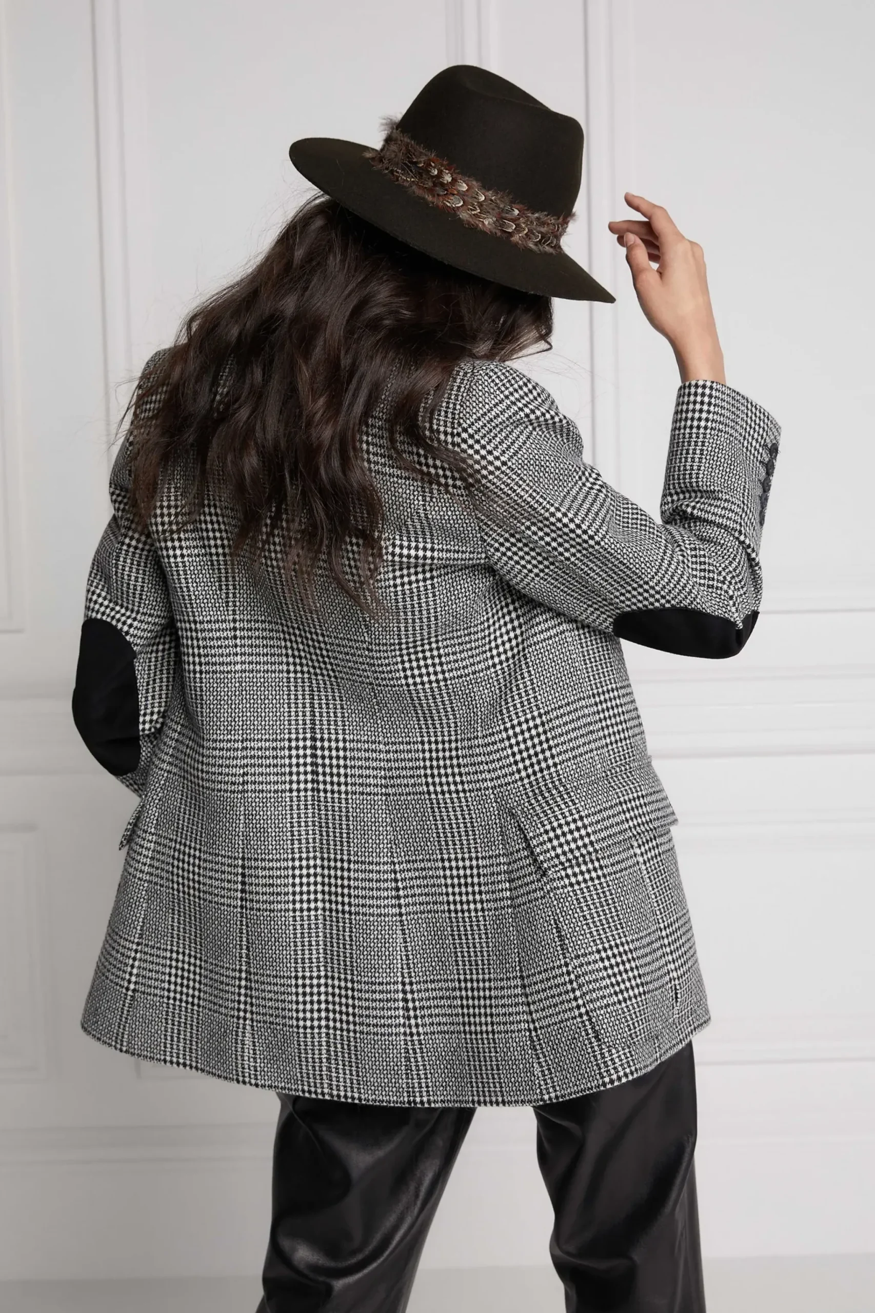 Holland Cooper Paddington Blazer Prince of Wales Mono Online