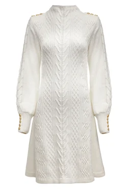 Holland Cooper Rachel Mini Dress Oyster Clearance