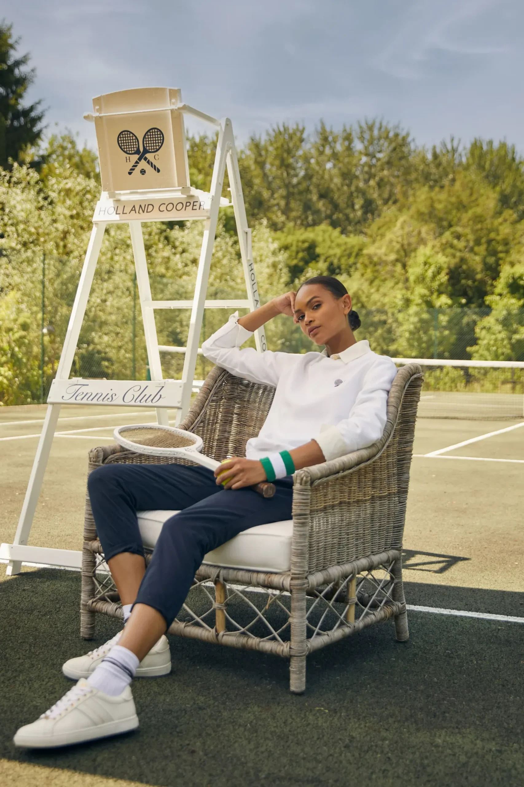 Holland Cooper Racquets Crew New