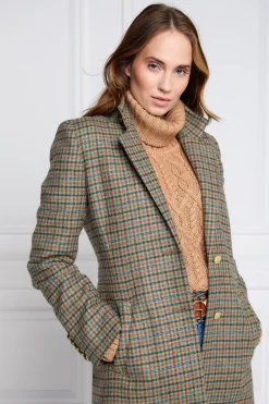 Holland Cooper Regency Coat Bredon Tweed Discount