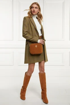 Holland Cooper Regency Skirt Avebury Green Check Online