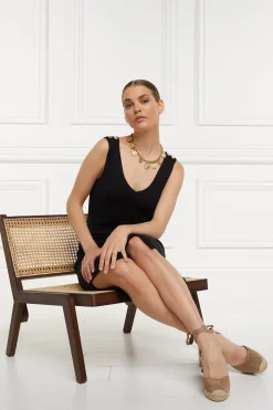 Holland Cooper Seville Wedge Sandal Taupe Online