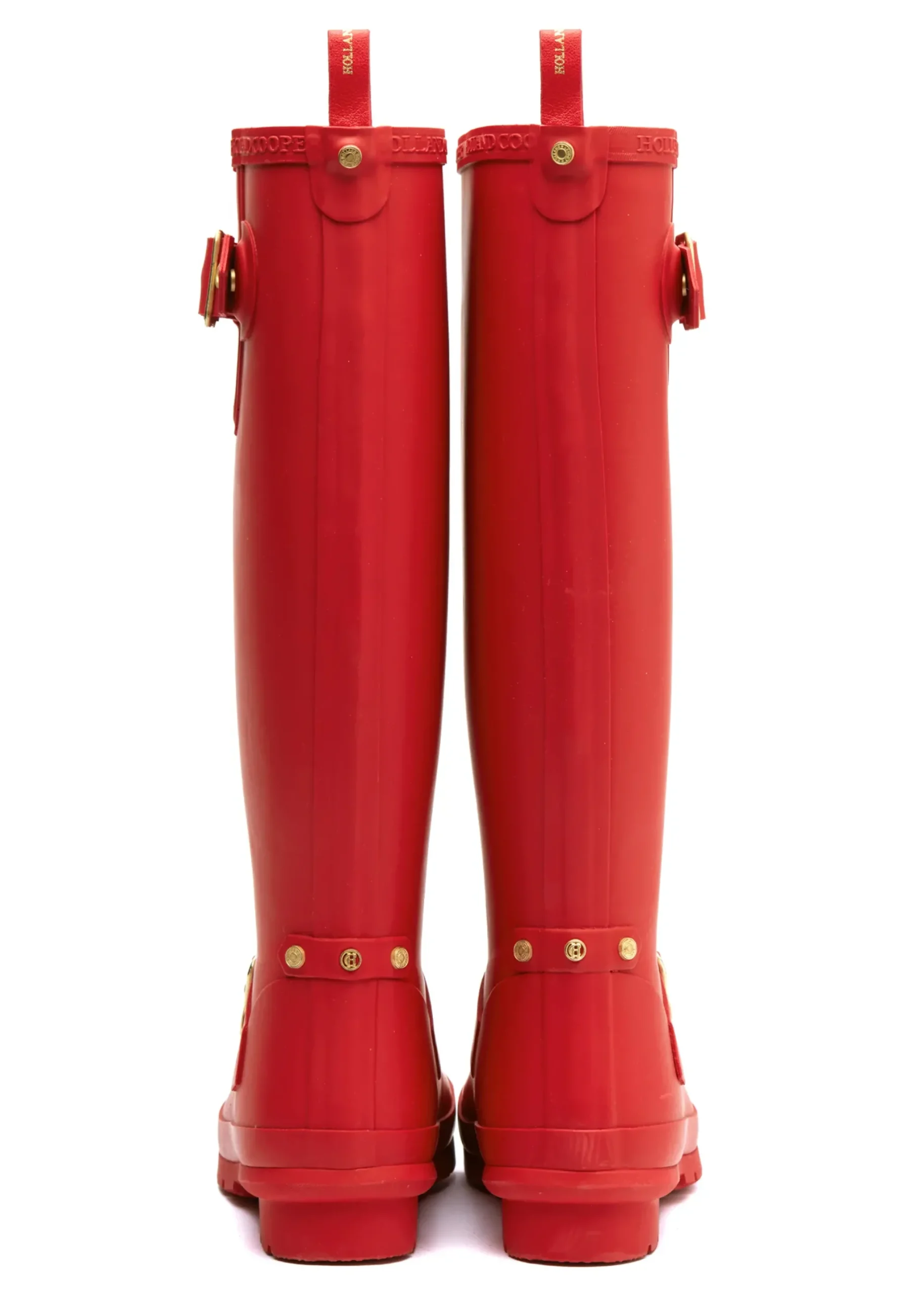 Holland Cooper Sherpa Lined Regency Wellington Heritage Red