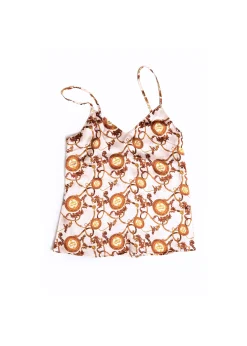 Holland Cooper Silk Camisole Blush Outlet