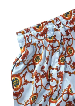 Holland Cooper Silk Pyjama Short Sky Blue Online