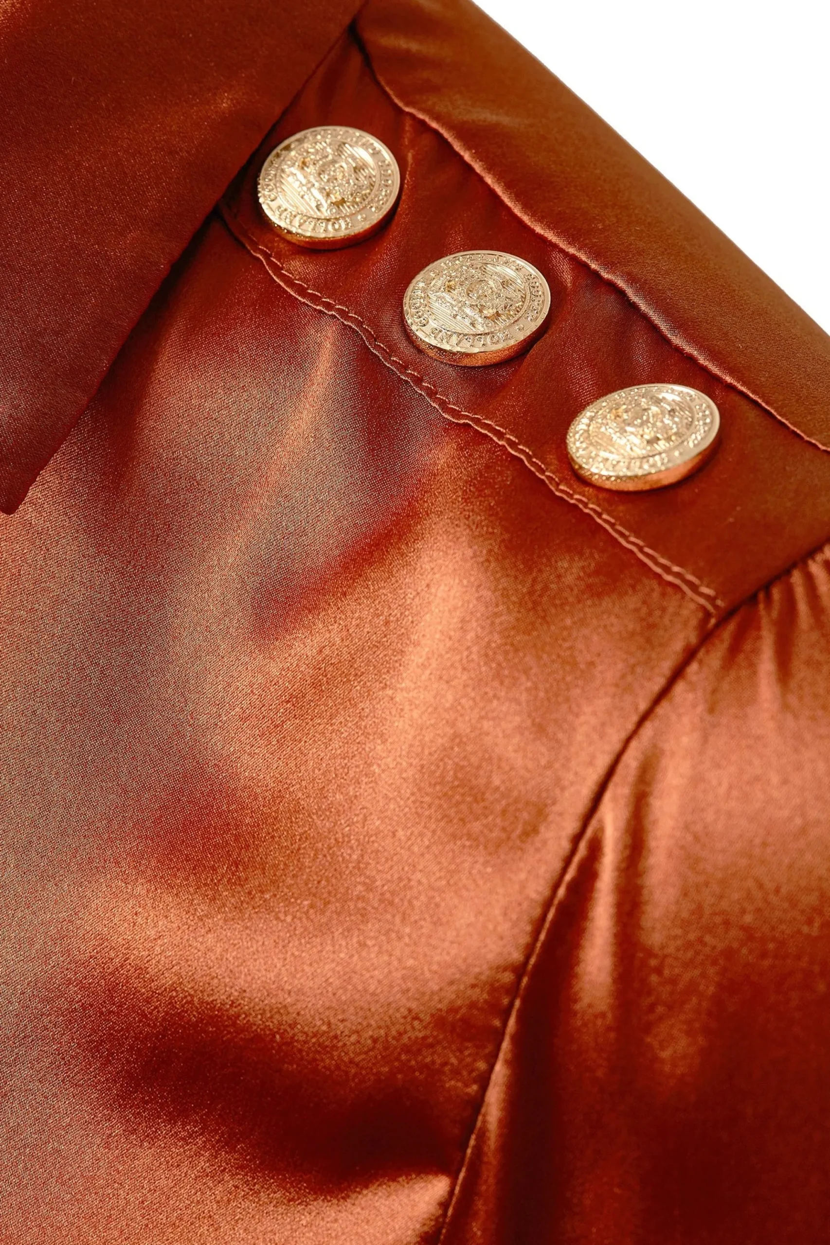 Holland Cooper Silk V-Neck Blouse Caramel Best