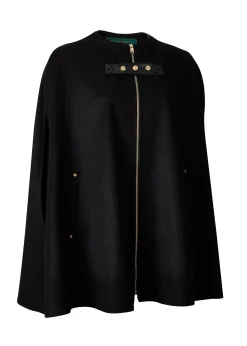 Holland Cooper Slim Cape Soft Black New