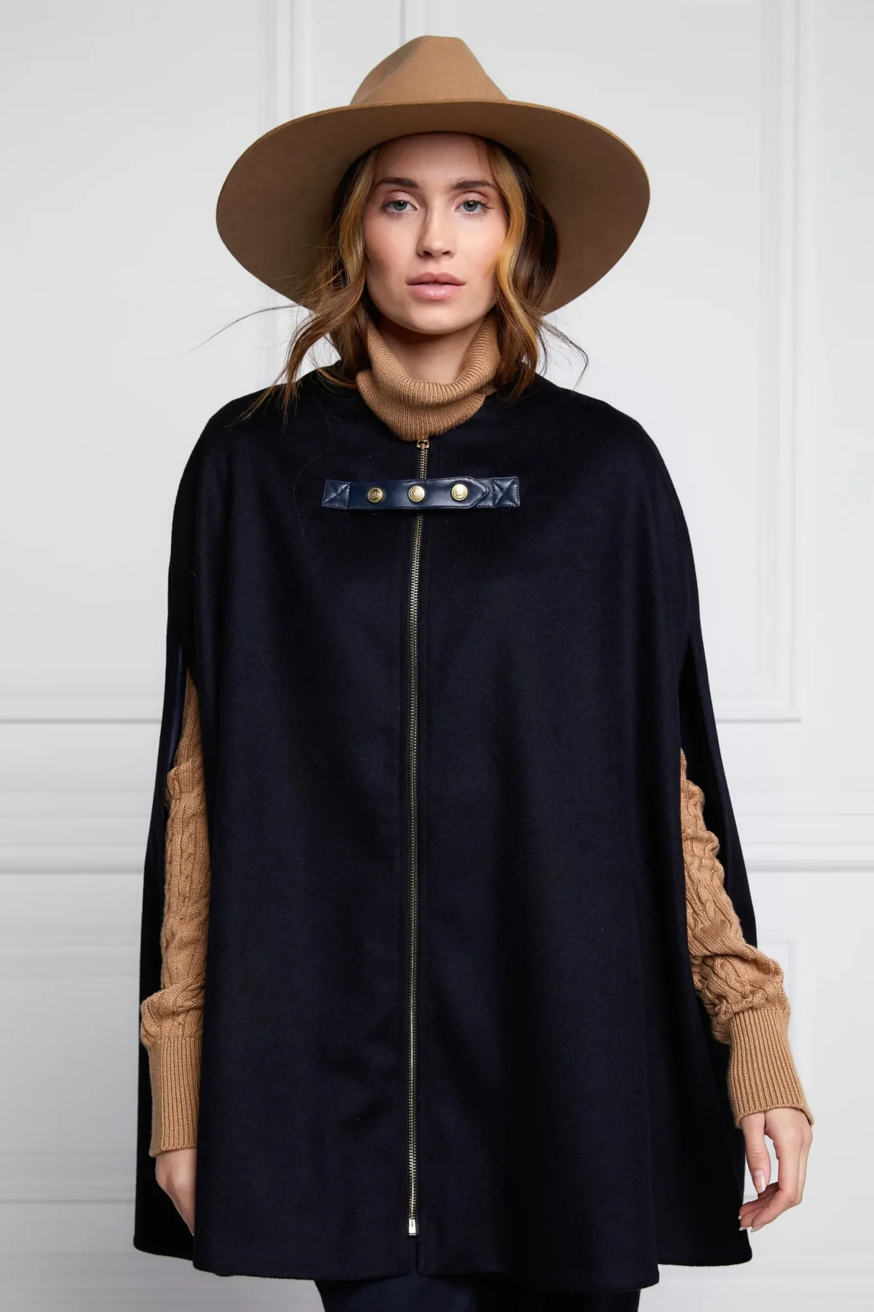 Holland Cooper Slim Cape Soft Navy