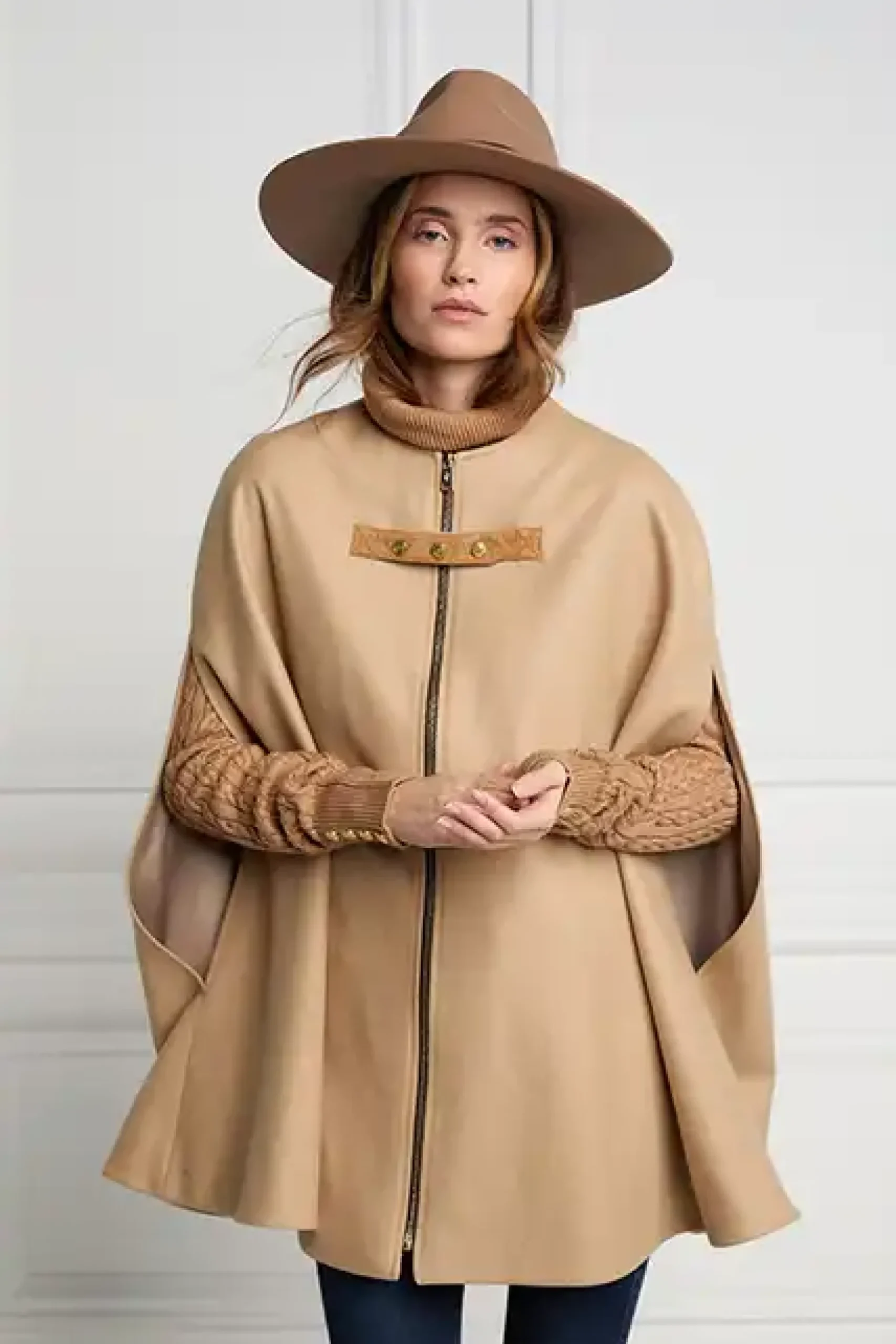 Holland Cooper Slim Cape Camel Hot