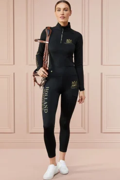 Holland Cooper Sport Legging Black New