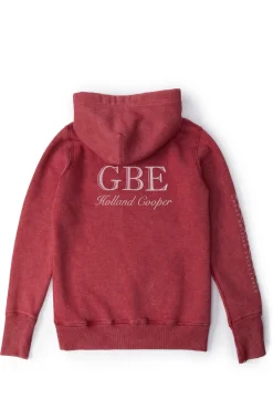 Holland Cooper Sporting Goods Hoodie Varsity Red New