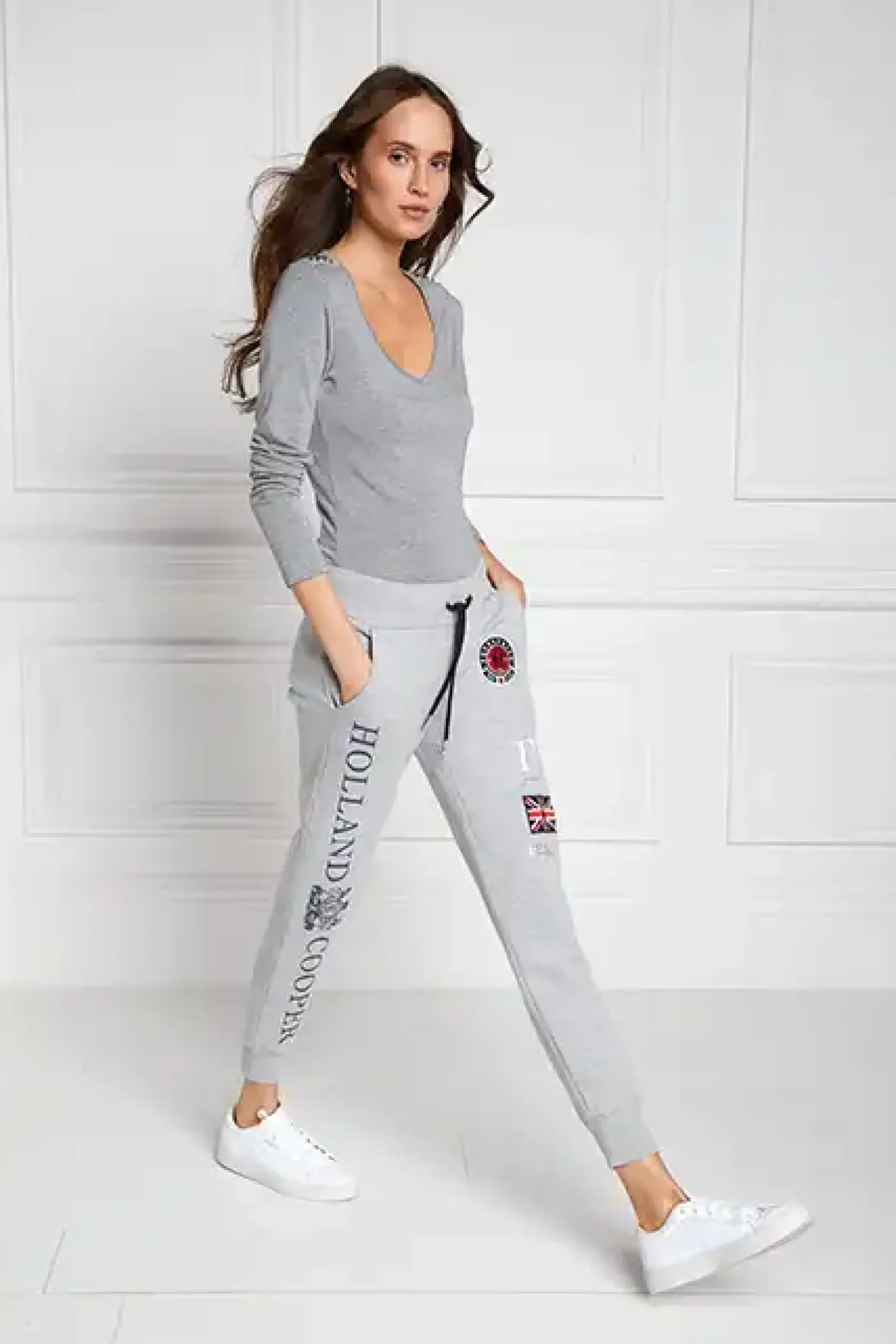 Holland Cooper Team Jogger Grey Marl Sale