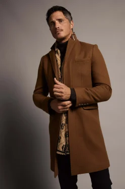 Holland Cooper The Cheltenham Coat Dark Camel Clearance