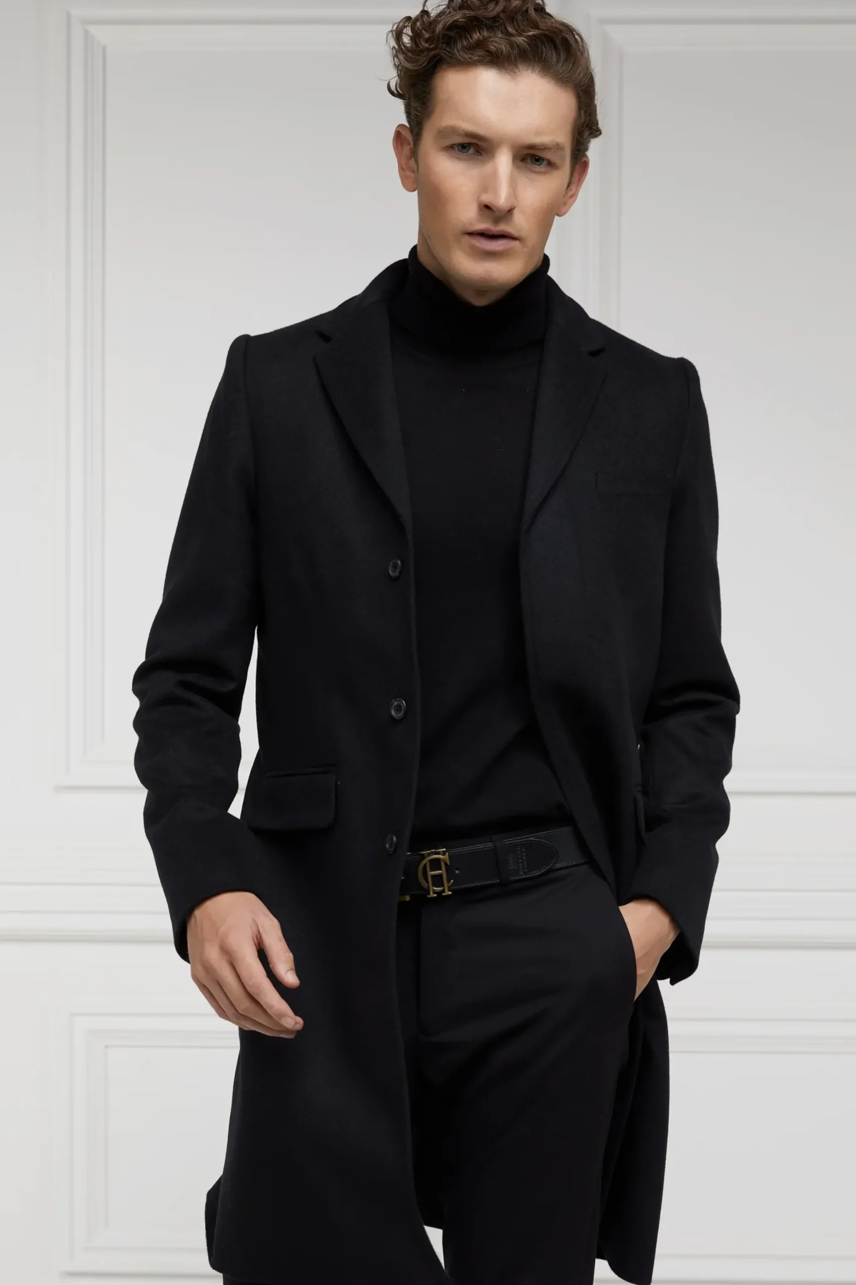 Holland Cooper The Cheltenham Coat Soft Black