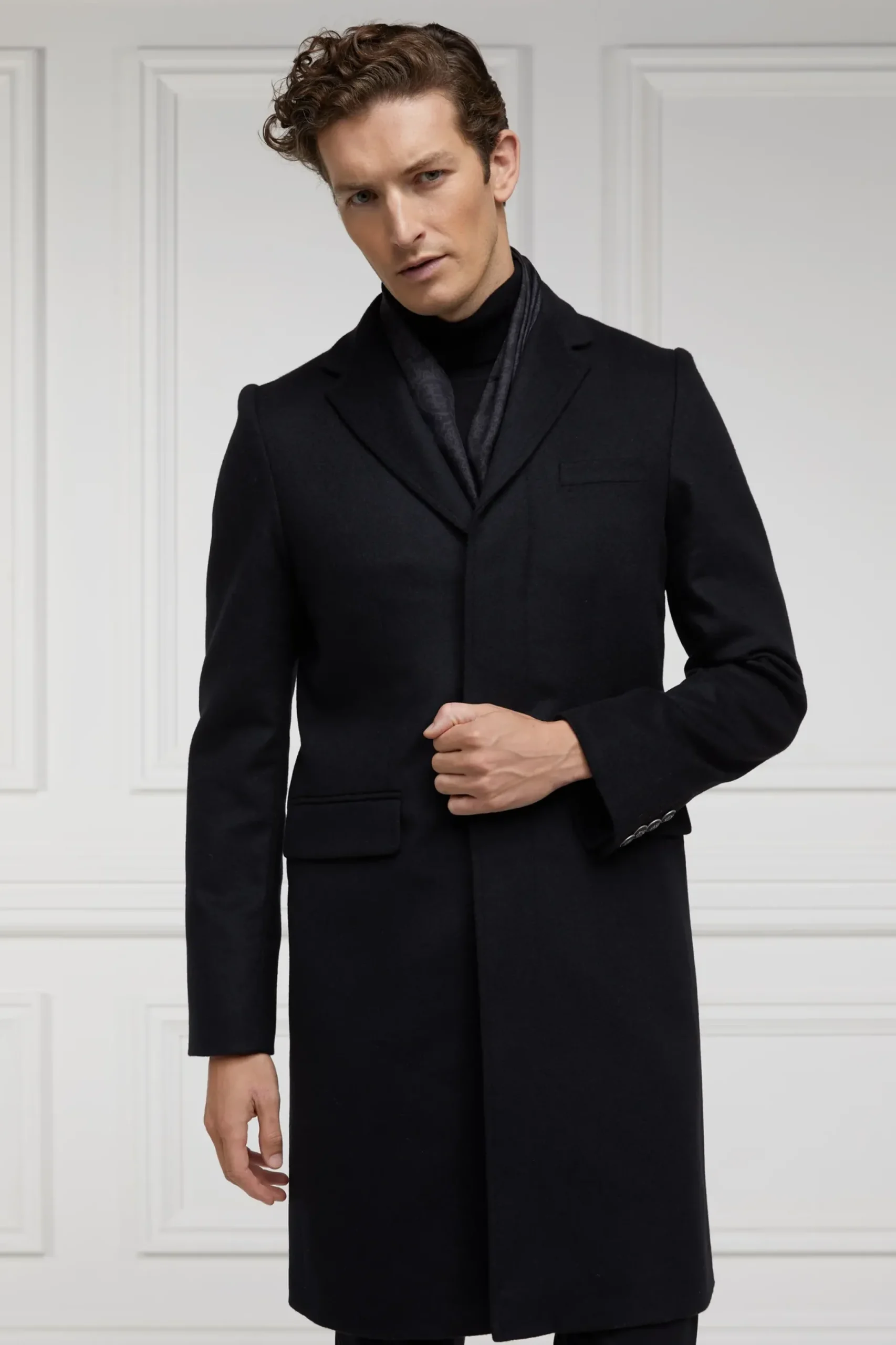 Holland Cooper The Cheltenham Coat Soft Black