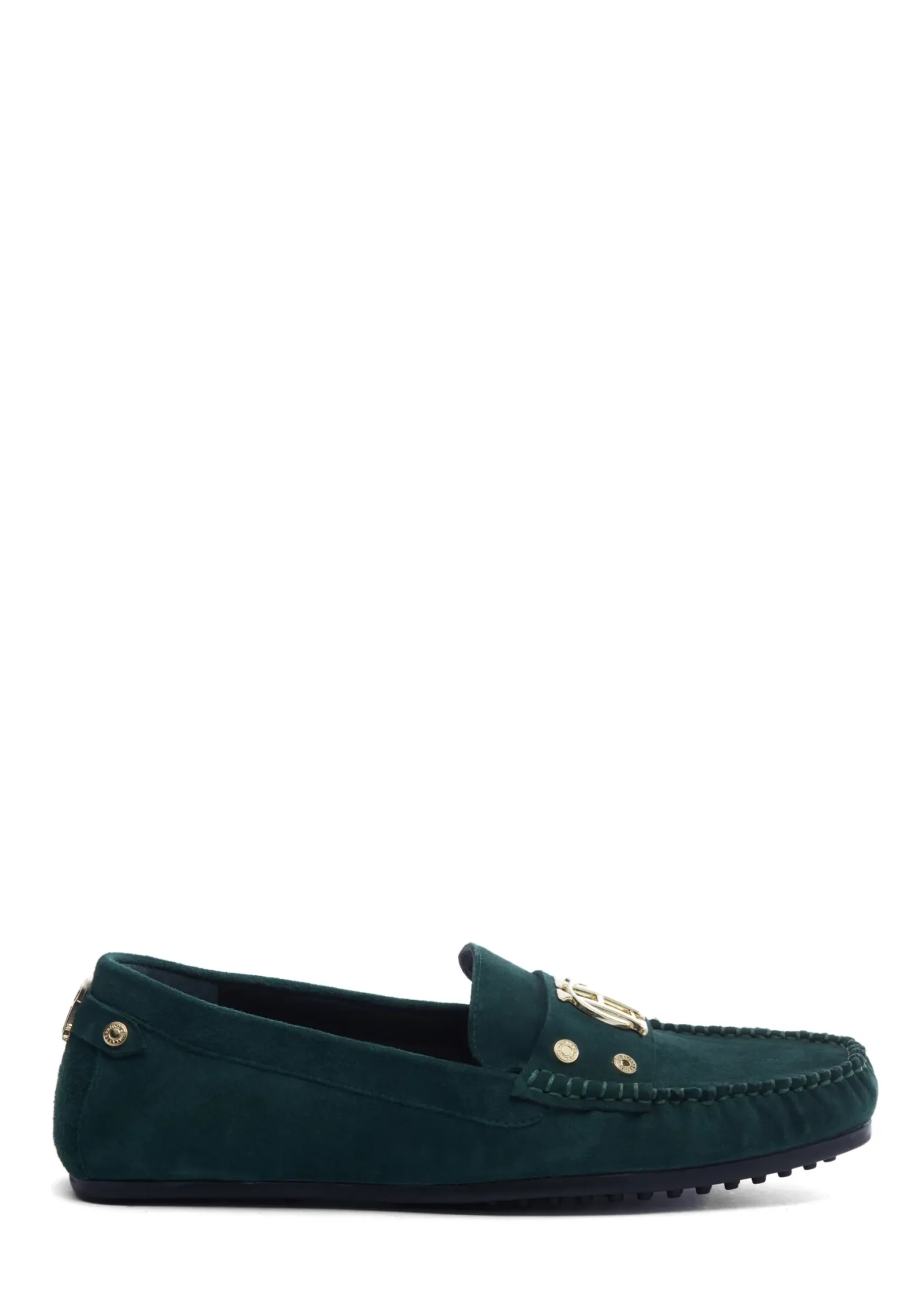 Holland Cooper The Driving Loafer Emerald New