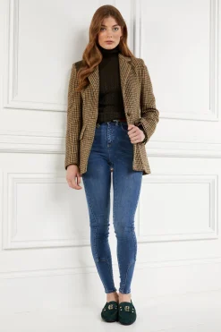 Holland Cooper The Driving Loafer Emerald New