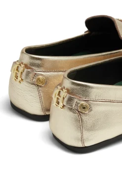 Holland Cooper The Driving Loafer Gold Sale