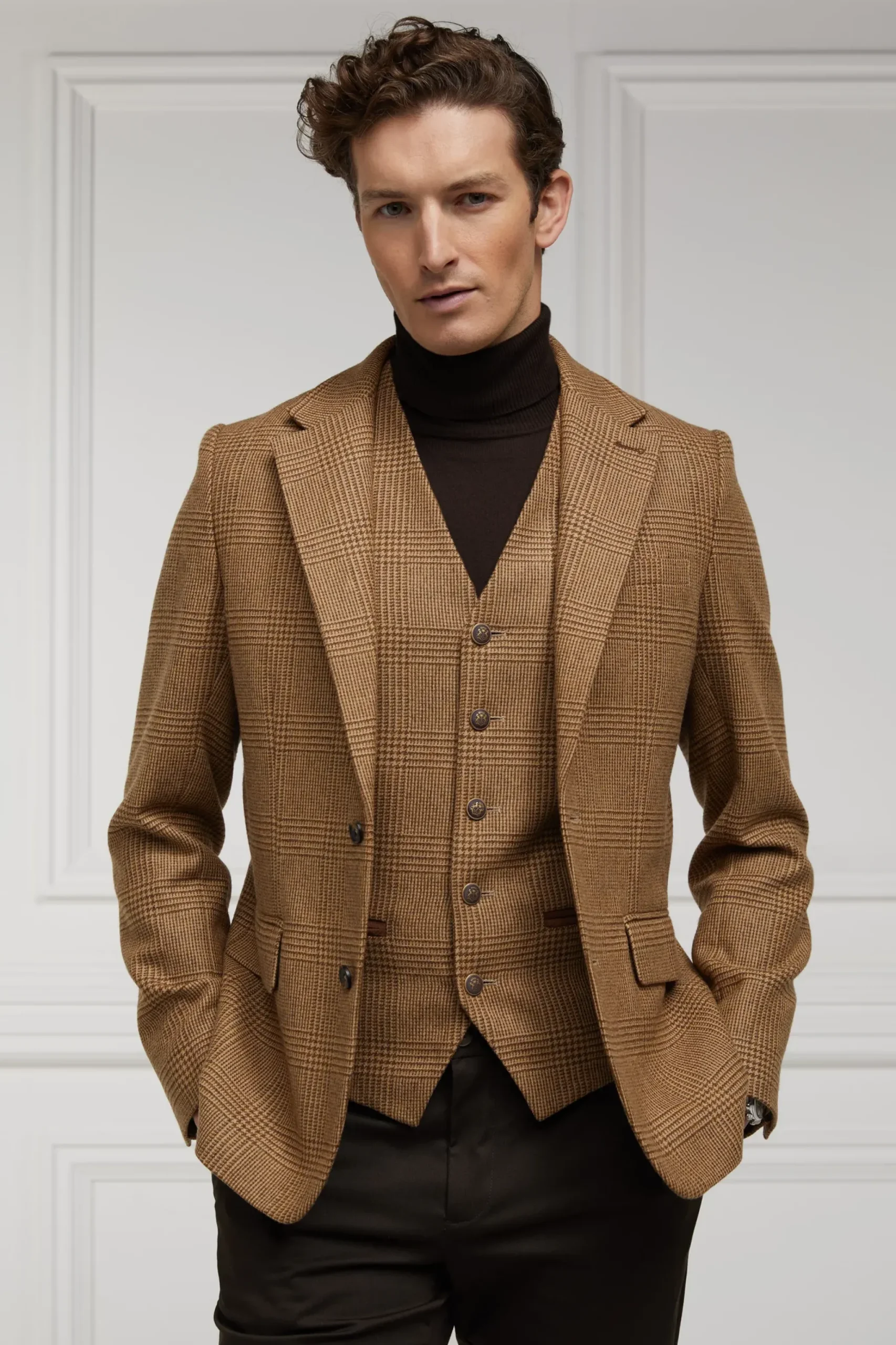 Holland Cooper The Single Breasted Blazer Tawny Best