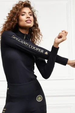 Holland Cooper Thermal Ski Base Layer Black Best