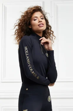 Holland Cooper Thermal Ski Base Layer Black Best