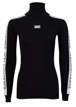 Holland Cooper Thermal Ski Knit Black Hot