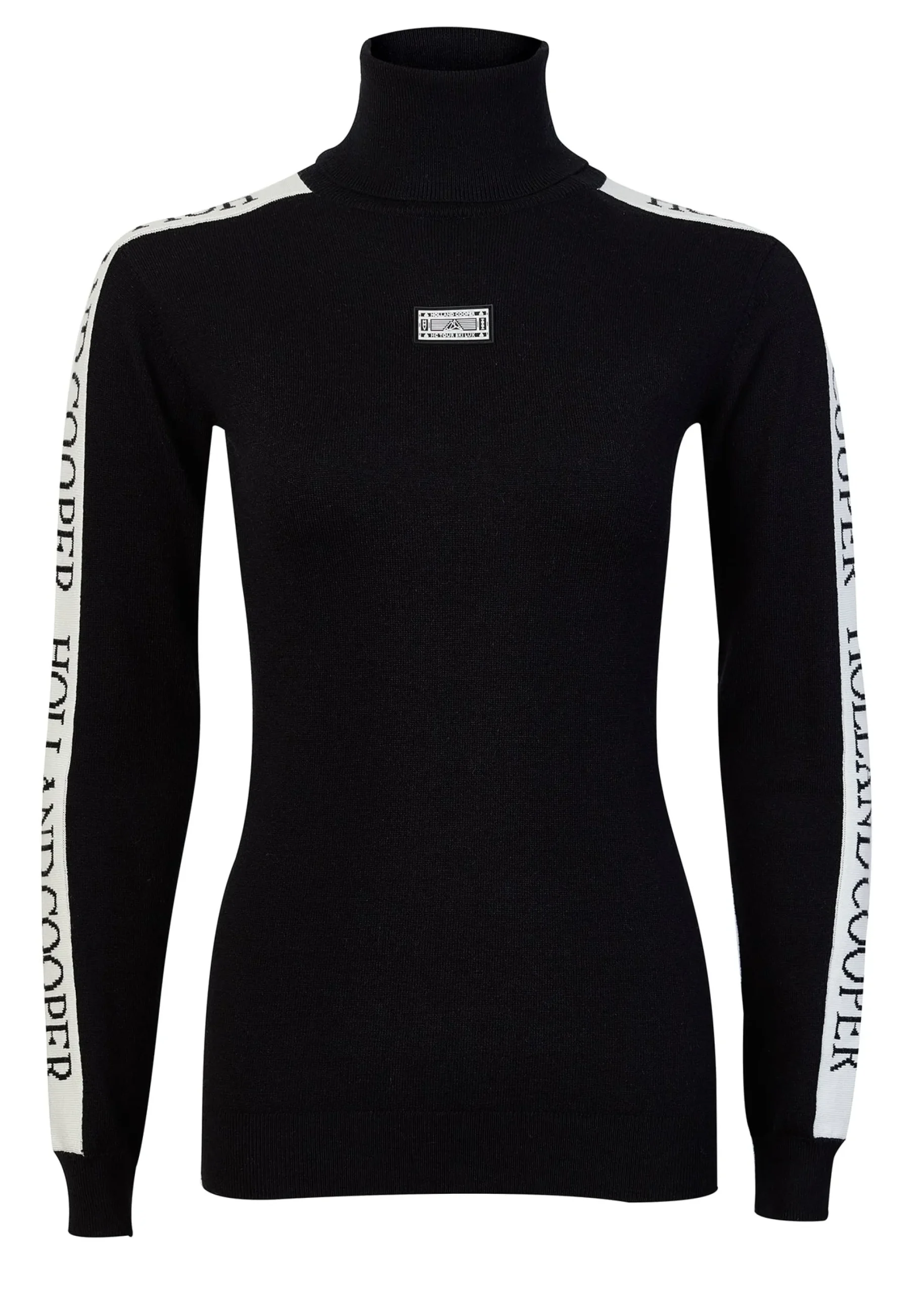 Holland Cooper Thermal Ski Knit Black Hot