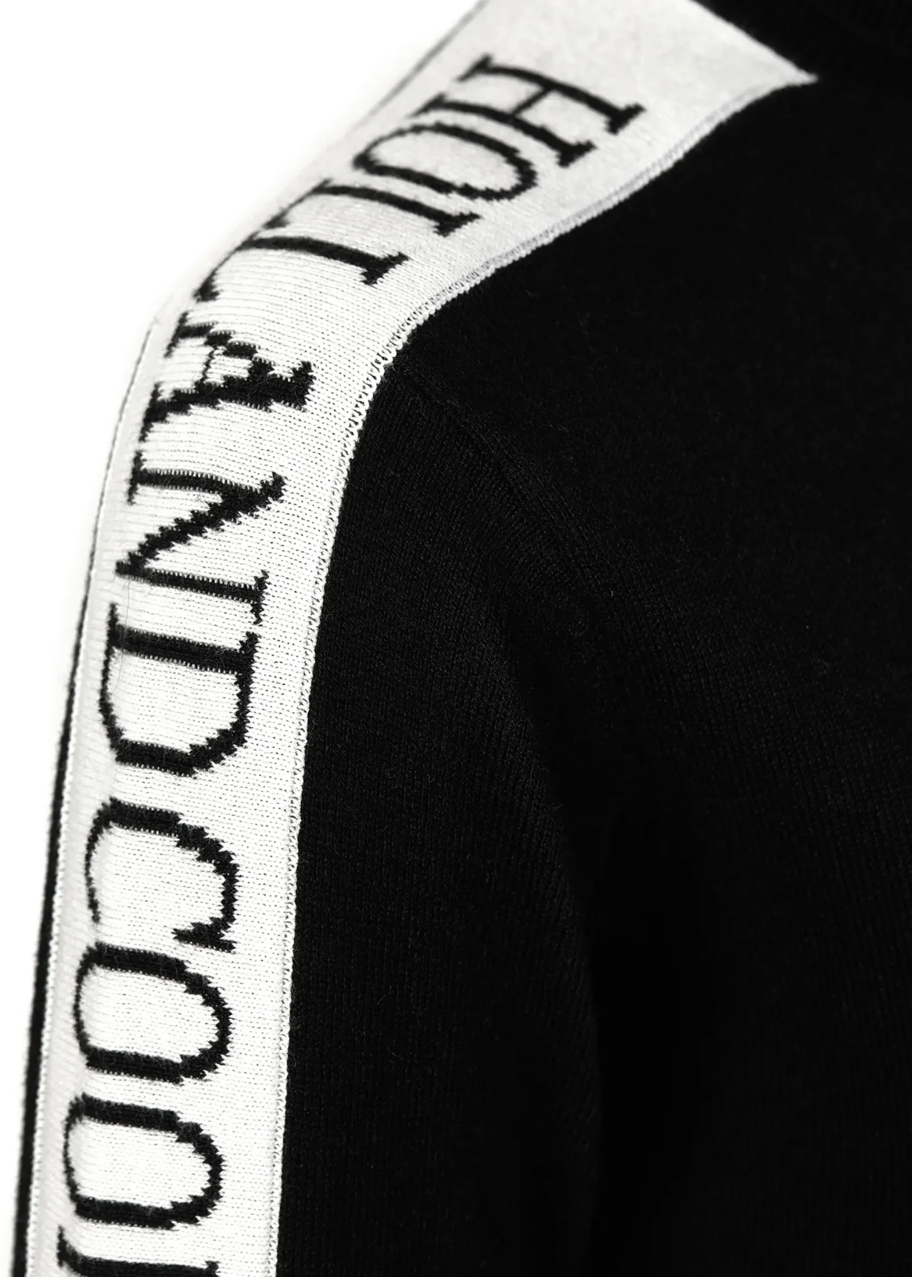 Holland Cooper Thermal Ski Knit Black Hot