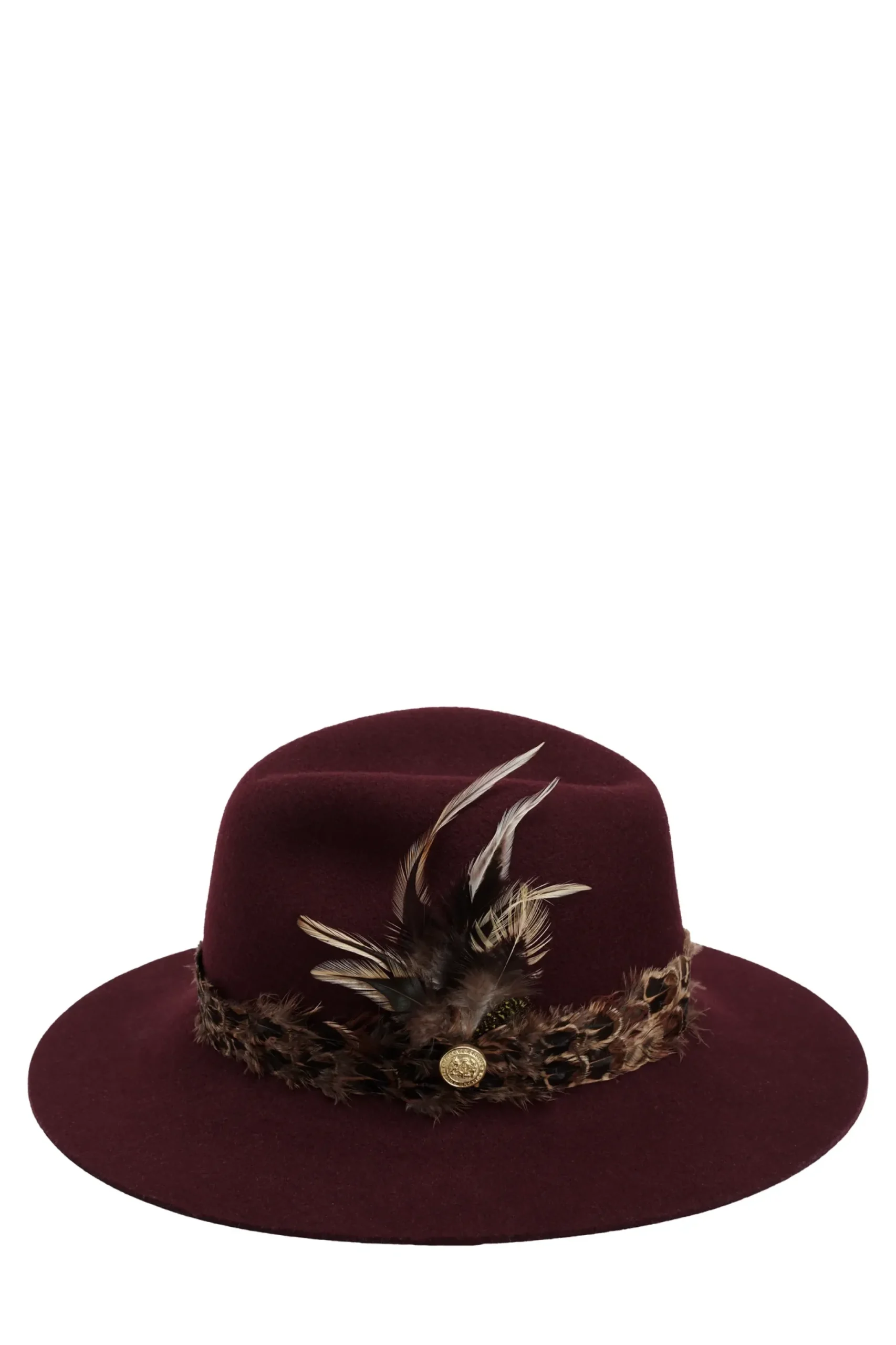Holland Cooper Trilby Hat Mulberry Hot