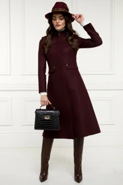 Holland Cooper Trilby Hat Mulberry Hot