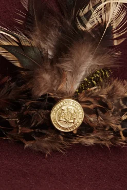 Holland Cooper Trilby Hat Mulberry Hot