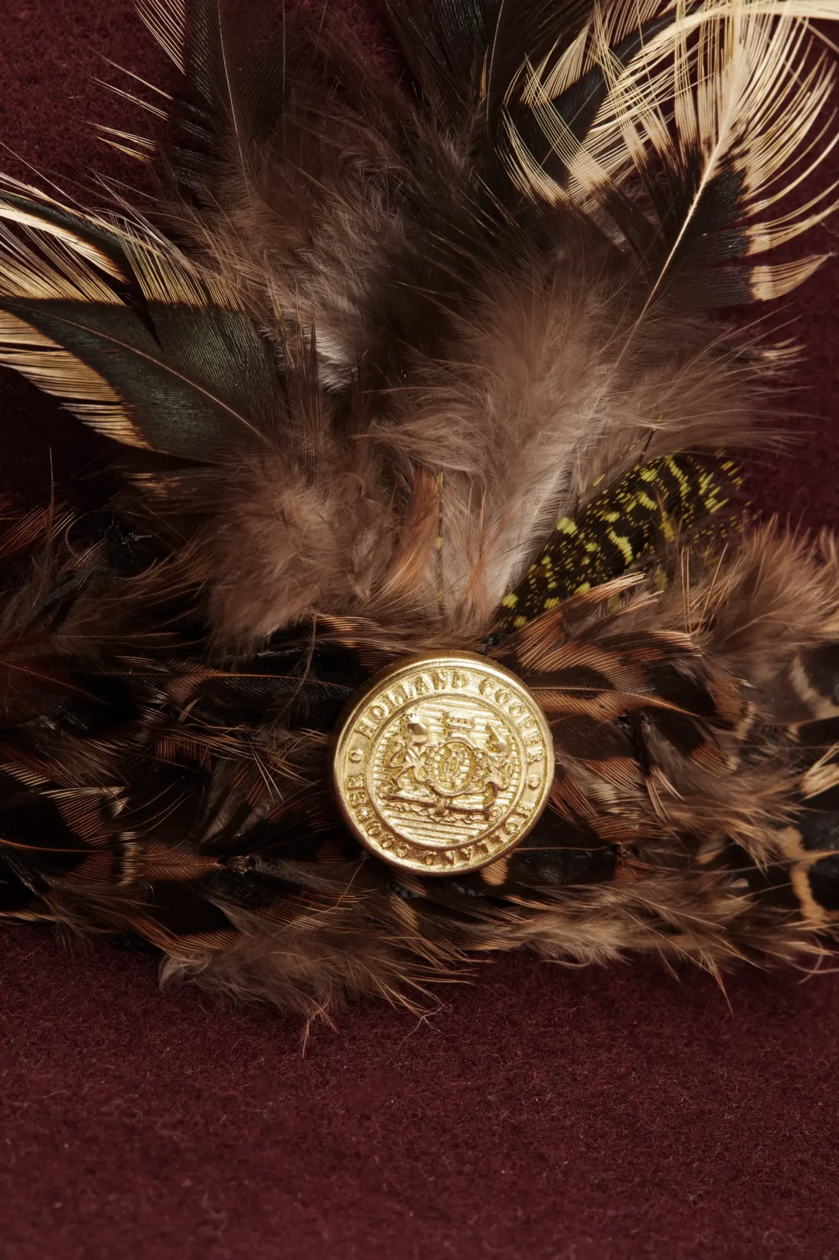 Holland Cooper Trilby Hat Mulberry Hot