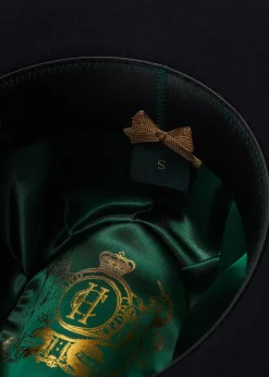 Holland Cooper Trilby Hat Spot Feather Ink Navy Hot