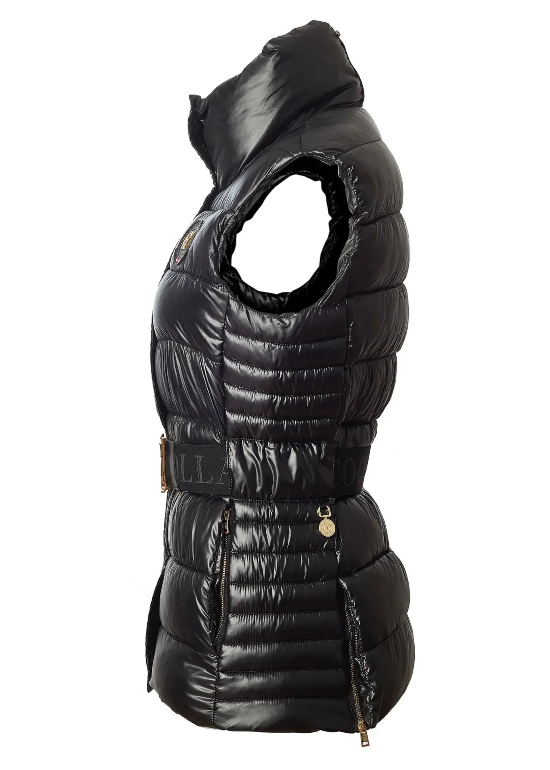 Holland Cooper Valais Quilted Gilet Black New