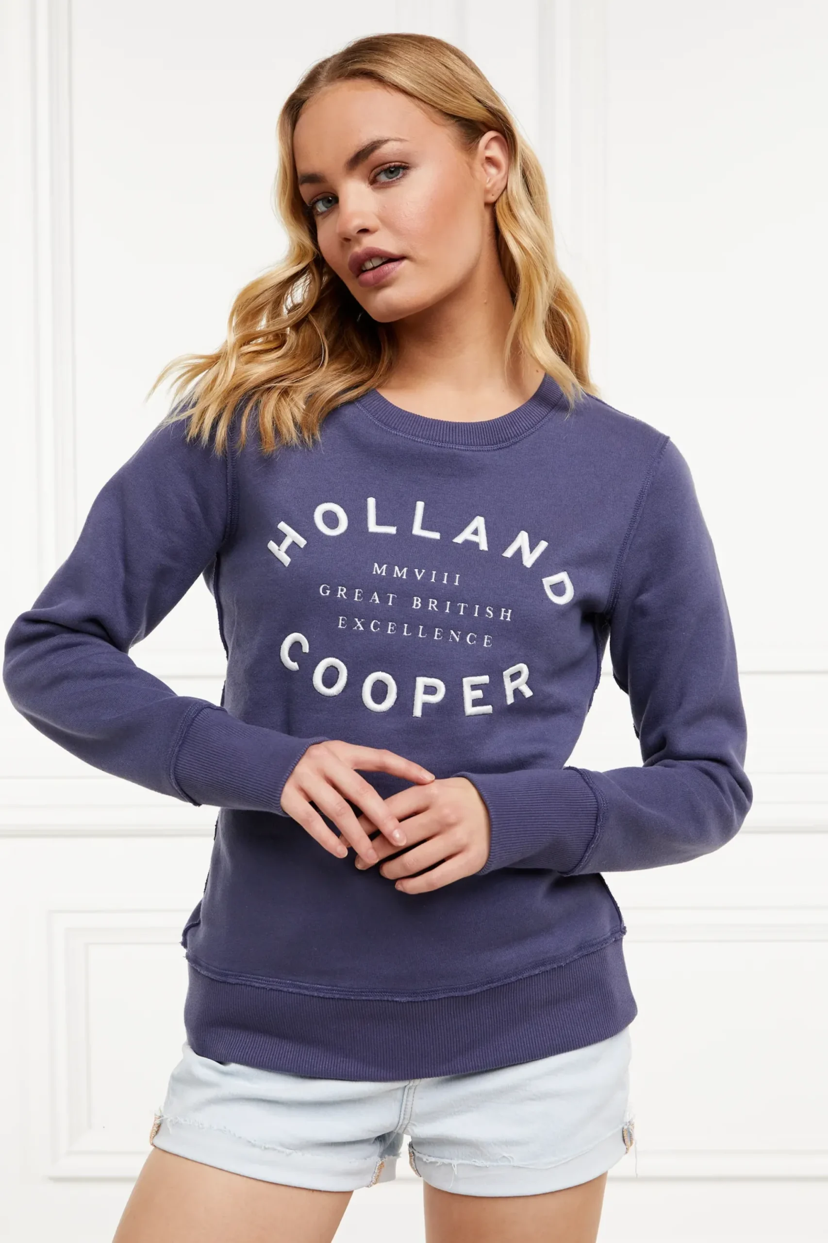 Holland Cooper Varsity Crew Yale Blue Best