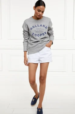 Holland Cooper Varsity Crew Grit Marl Clearance